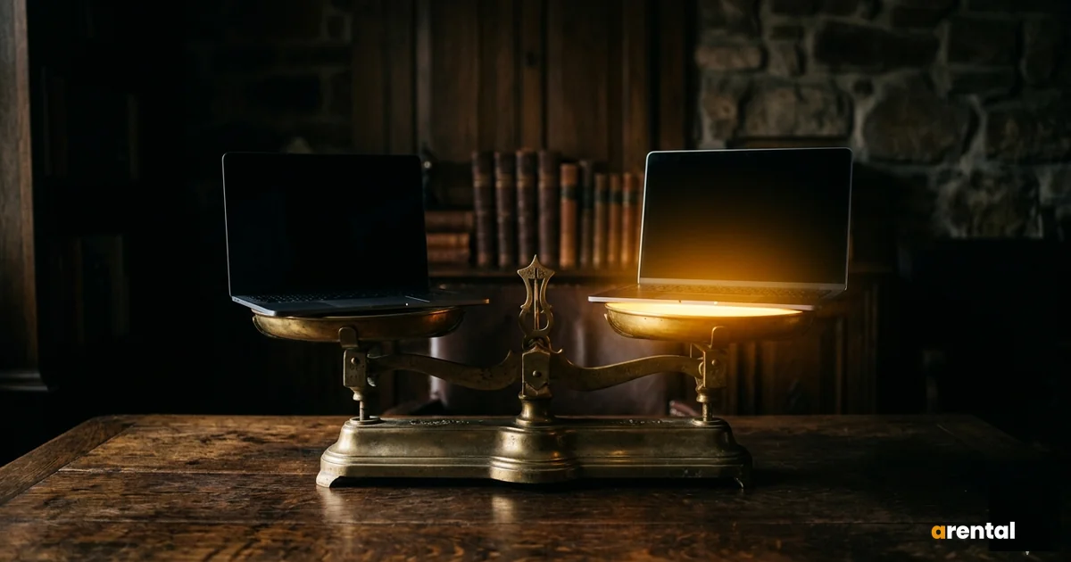 Cover artikel: Sewa vs Beli Laptop Kantor: Mana yang Lebih Hemat untuk Bisnis di Indonesia 2026
